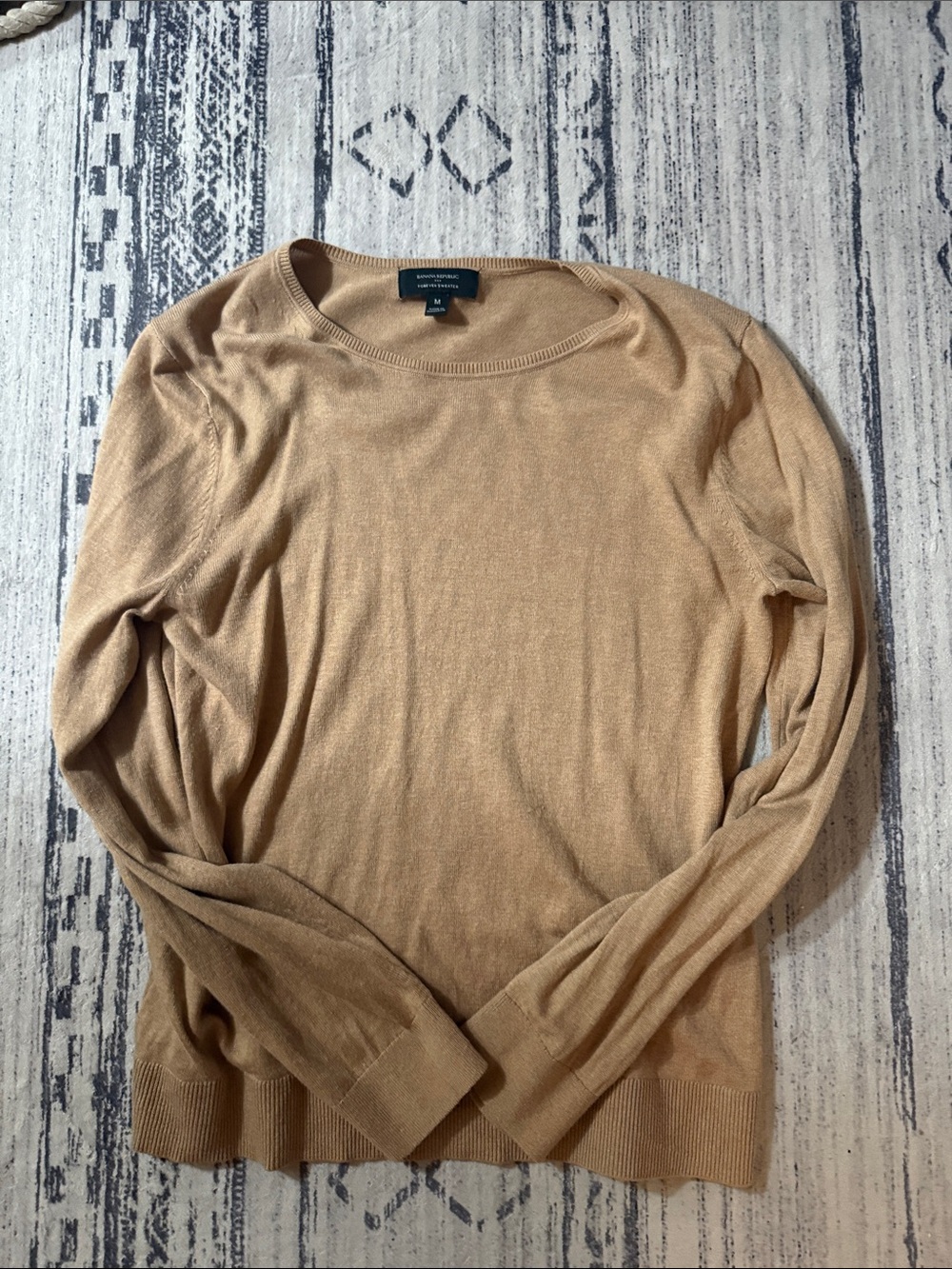 Banana Republic Women's Crewneck Sweater - Camel
